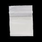 Ziptop 2x2 White Block Re-closeable Poly Bags, 2 mil 100 pack