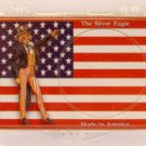 ASE Uncle Sam with Flag 2x3 Snap Lock Coin Holder, 3 pack