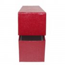 9x2x2 Red Storage Boxes w/ 200 Half Dollar Paper Coin Flips by Guardhouse