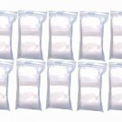 Ziptop 3x5 White Block Re-closeable Poly Bags, 2 mil 1000 case