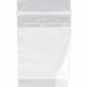 Ziptop 2x3 White Block Re-closeable Poly Bags, 2 mil 1000 case