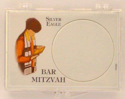 ASE Bar Mitzvah 2X3, Snap Lock Coin Holder, 3 pack