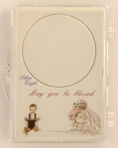 ASE Wedding Couple, 2X3 Snap Lock Coin Holders, 3 pack