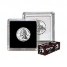 BCW 2x2 Premium Snaplock Coin Holders for Quarter 24.3mm, 25 pk
