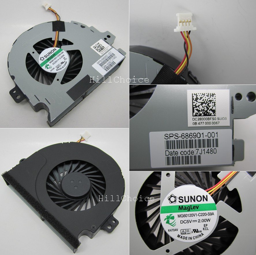 New Cpu Fan For Hp Envy M6 M6t M6 1000 M6 1100 Series