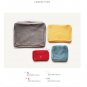 Korean Travel Packing Cubes (Set of 4)