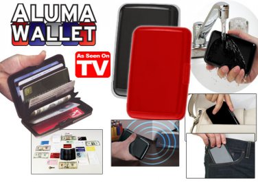 100% New Aluma Wallet (Aluminum) Credit Card and Money Holder