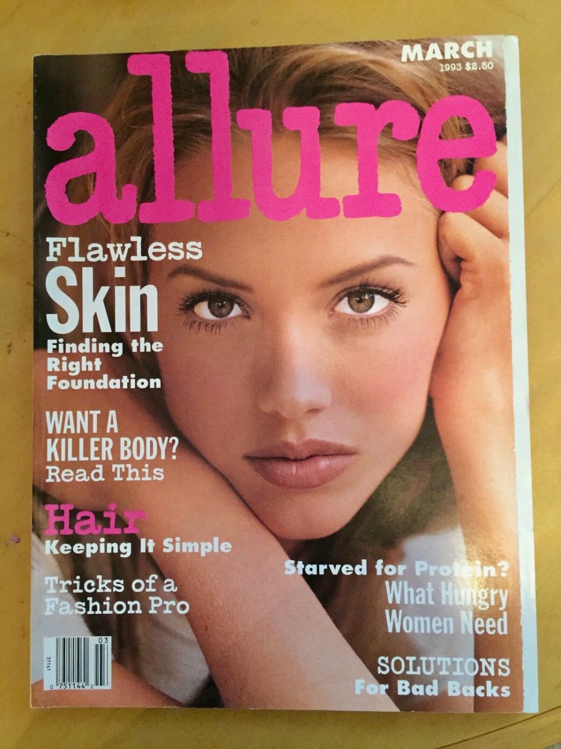 Allure Magazine March 1993 Lelani Bishop Cover