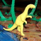Multiple Plastics Corporation (MPC) Post-1970s Recast Plateosaurus Yellow;  Dinosaur