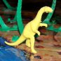 Multiple Plastics Corporation (MPC) Post-1970s Recast Plateosaurus Yellow;  Dinosaur
