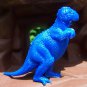 Marx Post-1970s Allosaurus Type I Dinosaur, Dark Blue