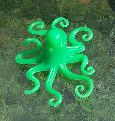 MPC Sea Creatures: Octopus in Regular Issue Green (Probable Recast) (6-26-19)