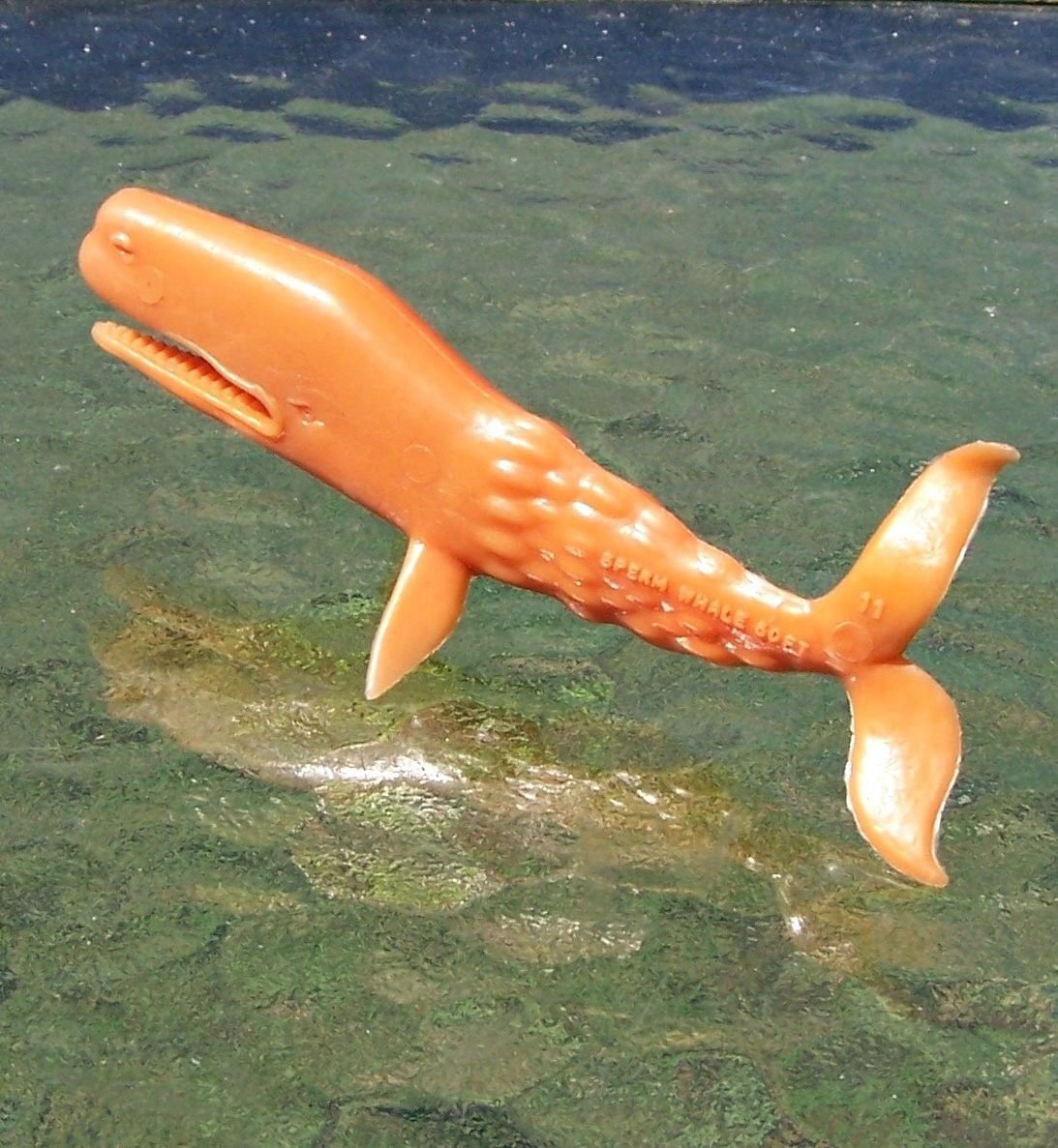 MPC Sea Creatures: Sperm Whale in Cereal Premium Orange (Probable ...