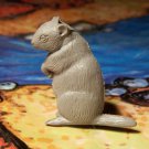 Marx Ground Hog, North American Wild Animals Series, Gray, Original '50s-'60s