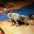 Marx Wolf, North American Wild Animals Series, Silver-colored, Recast