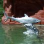 Post-1970s Marx Sea Creatures: Shark, Recast, Silver-colored Plastic (6-26-19)