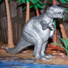Marx 1950s Tyrannosaurus Type I Dinosaur, Scarce Silver-Colored (5-23-19)