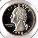 US 1998-S Proof Washington Quarter Dollar (3-4-19)