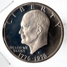 U.S. 1976-S Proof Eisenhower Bicentennial Dollar (3-5-19)