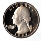 US 1982-S Proof Washington Quarter (3-4-19)