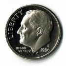 U.S. 1986-S Proof Roosevelt Dime (4-1-19)
