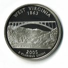 U.S. 2005-S Proof West Virginia State Washington Quarter  (3-4-19)
