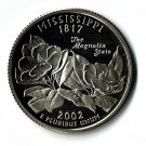 U.S. 2002-S Proof Mississippi State Washington Quarter (3-4-19)