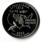 U.S. 2002-S Proof Louisiana State Washington Quarter  (3-4-19)