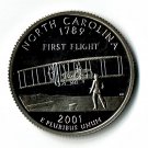 U.S. 2001-S Proof North Carolina State Washington Quarter  (3-4-19)