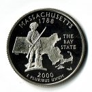 U.S. 2000-S Proof Massachusetts State Washington Quarter  (3-4-19)