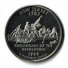 U.S. 1999-S Proof New Jersey State Washington Quarter  (3-4-19)