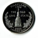 U.S. 2000-S Proof Maryland State Washington Quarter (3-4-19)