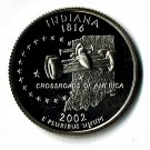 U.S. 2002-S Proof Indiana State Washington Quarter  (3-4-19)