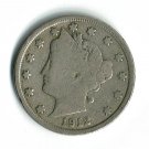 U.S. 1912 Liberty V Nickel, Partial LIBERTY (3-29-19)