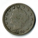 U.S. 1904 Liberty V Nickel (3-29-19)