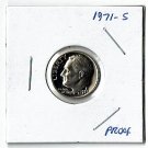 U.S. 1971-S Proof Roosevelt Dime (4-1-19)