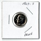 U.S. 1969-S Proof Roosevelt Dime (4-1-19)