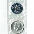 U.S. 1965  Kennedy Half Dollar, From Special Mint Set, 40% Silver, Uncirculated (3-5-19)