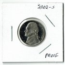 U.S. 2002-S Proof Jefferson Nickel (3-29-19)
