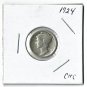 U.S. 1924 Mercury Dime, Circulated, 90% Silver  (4-1-19)