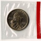 U.S. 2001-D Uncirculated Sacagawea Dollar, From Mint Set (3-5-19)