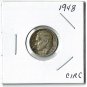 U.S. 1948 Roosevelt Dime, Circulated, 90% Silver (4-1-19)