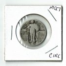 U.S. 1927 Standing Liberty Quarter, Circulated, 90% Silver (3-4-19)