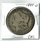 U.S. 1885-O Morgan Dollar, Circulated, 90% Silver (3-5-19)