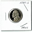 U.S. 1984-S Proof Jefferson Nickel (3-29-19)