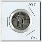 U.S. 1929 Standing Liberty Quarter, Circulated, 90% Silver (11-1-19)