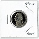 U.S. 1999-S Proof Jefferson Nickel (11-2-19)