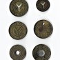 New York Transit Subway: Complete 6-pc. Type Set 1953-2003 (11-8-19) TT-001
