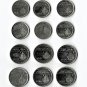 Aruba 5 & 10 Cents, 12 pcs. All Different (11-10-19)