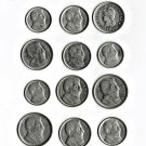 Argentina (Republic), 1950s Denomination Mix, 12 pcs. All Different (11-17-19)